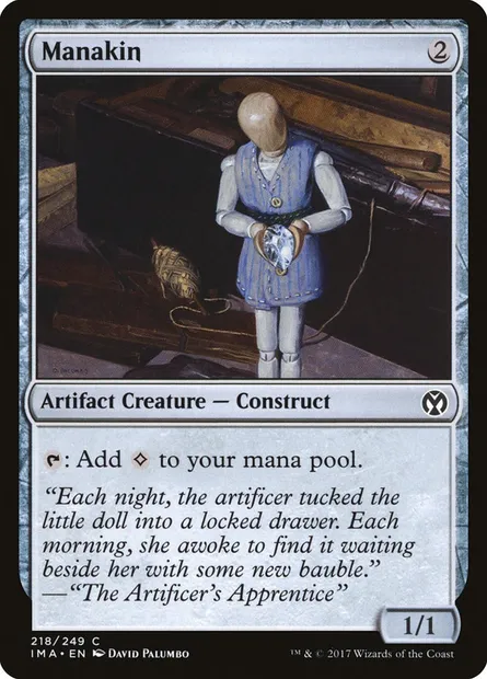 Manakin, Magic card IMA 218 — Iconic Masters set