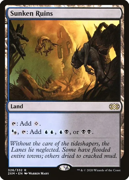 Sunken Ruins, Magic card 2XM 326 — Double Masters set