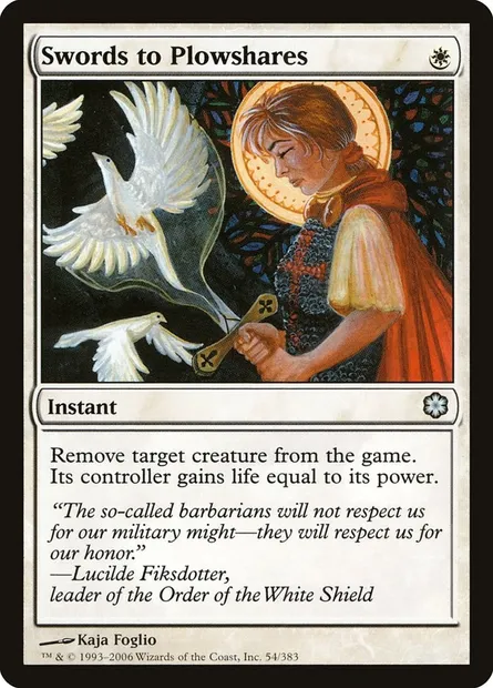 Retour au pays, carte Magic CST 54 — extension Coldsnap Theme Decks