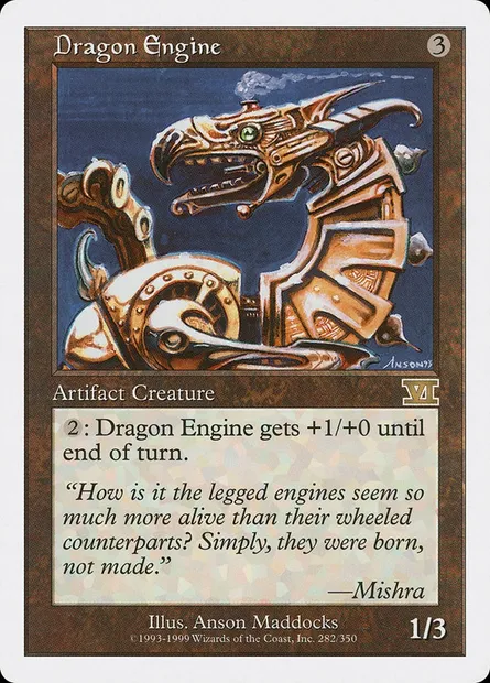 Dragon-machine, carte Magic 6ED 282 — extension Classic Sixth Edition