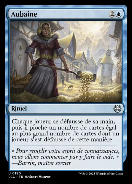 Aubaine, carte Magic LCC 180 — extension The Lost Caverns of Ixalan Commander