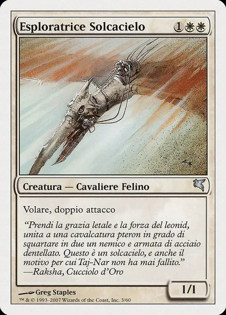Skyhunter Skirmisher, Magic card PSAL L3 — Salvat 2005 set