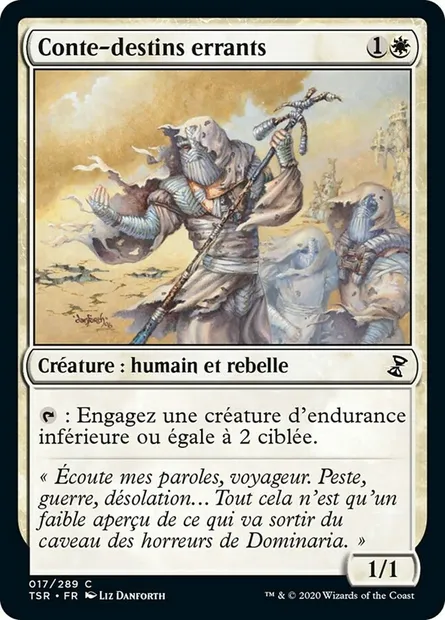 Conte-destins errants, carte Magic TSR 17 — extension Spirale Temporelle Remastered