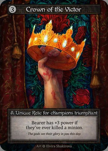Crown of the Victor, Sorcery card ALP 302 — Alpha set