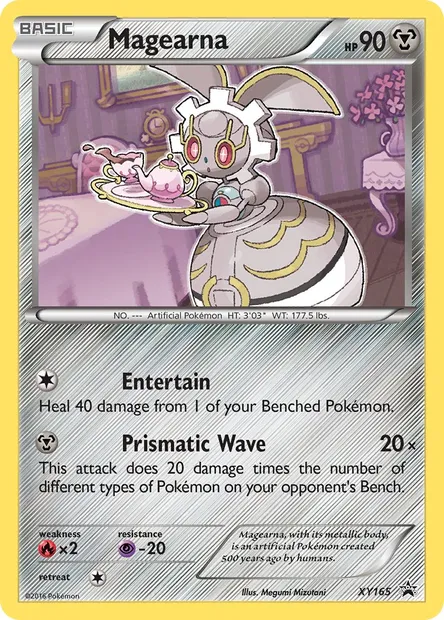 Magearna, Pokémon card XY 165 — XY Black Star Promos set