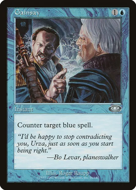 Gainsay, Magic card PLS 26 — Planeshift set