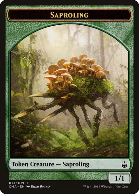 Saproling, Magic card TCMA 13 — Commander Anthology Tokens set