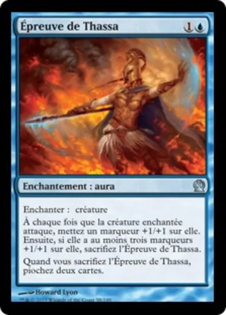 Épreuve de Thassa, carte Magic THS 58 — extension Theros
