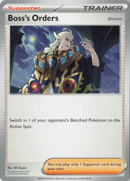 Boss's Orders - Ghetsis, Pokémon card WCD24 ct327642 — World Championship Decks 2024 set