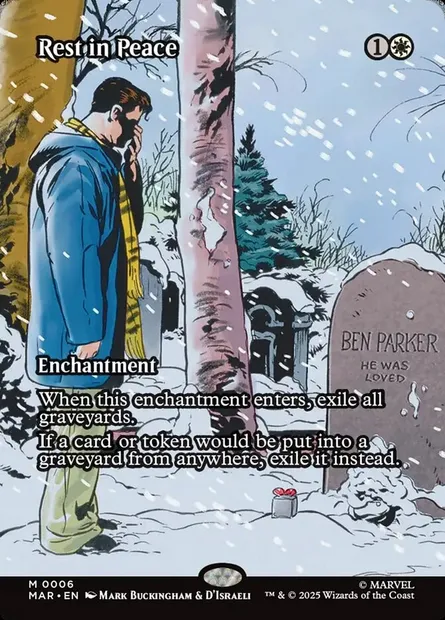 Rest in Peace, Magic card MAR 6 — Marvel Universe set