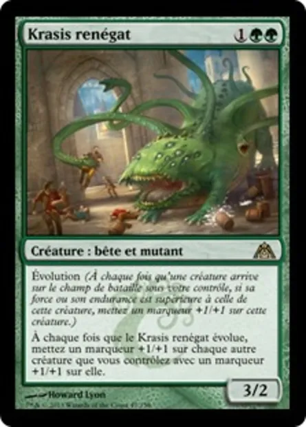 Krasis renégat, carte Magic DGM 47 — extension Le labyrinthe du dragon