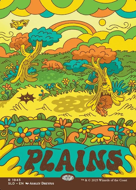 Plaine, carte Magic SLD 1945 — extension Secret Lair Drop