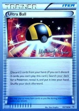 Ultra Ball, Pokémon card WCD15 093-6 — World Championship Decks 2015 set