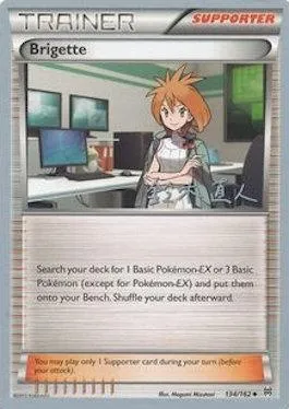 Brigette, Pokémon card WCD17 134-3 — World Championship Decks 2017 set