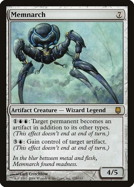 Memnarch, Magic card DST 129 — Darksteel set