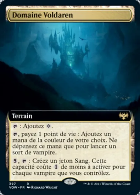 Domaine Voldaren, carte Magic VOW 397 — extension Innistrad : noce écarlate