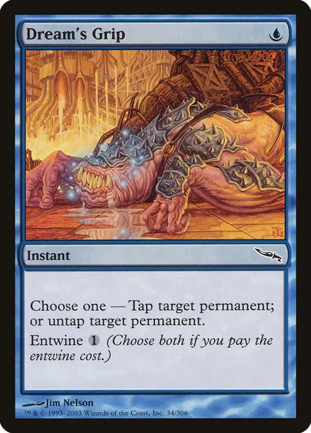 Dream's Grip, Magic card MRD 34 — Mirrodin set