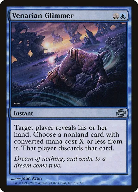 Venarian Glimmer, Magic card PLC 52 — Planar Chaos set