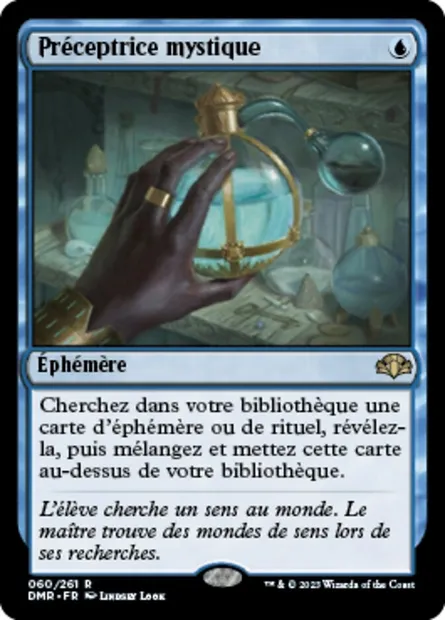 Préceptrice mystique, carte Magic DMR 60 — extension Dominaria Remastered