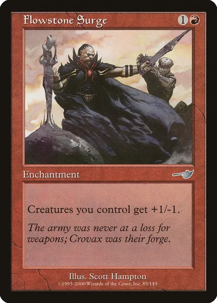 Flowstone Surge, Magic card NEM 85 — Nemesis set