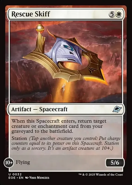 Rescue Skiff, Magic card EOE 32 — Edge of Eternities set