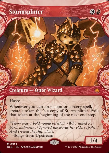 Stormsplitter, Magic card BLB 319 — Bloomburrow set