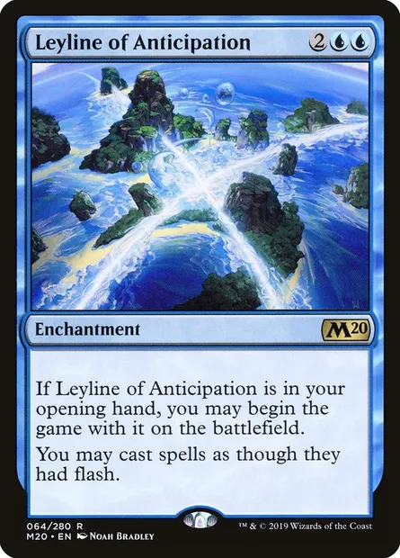 Leyline of Anticipation, Magic card M20 64 — Core Set 2020 set