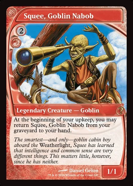 Squee, Goblin Nabob, Magic card MB2 247 — Mystery Booster 2 set
