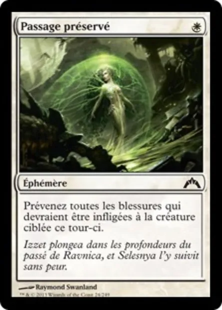 Passage préservé, carte Magic GTC 24 — extension Insurrection