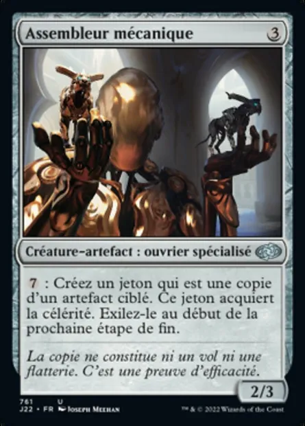 Assembleur mécanique, carte Magic J22 761 — extension Jumpstart 2022