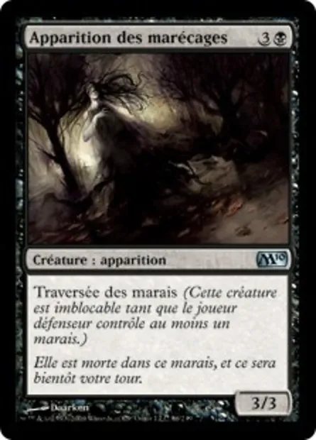 Apparition des marécages, carte Magic M10 86 — extension Magic 2010