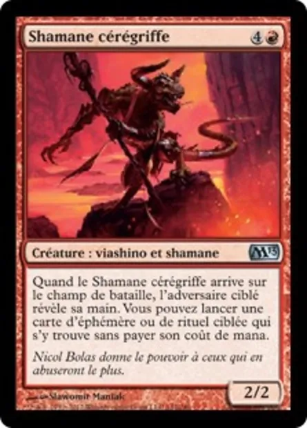 Shamane cérégriffe, carte Magic M13 142 — extension Magic 2013