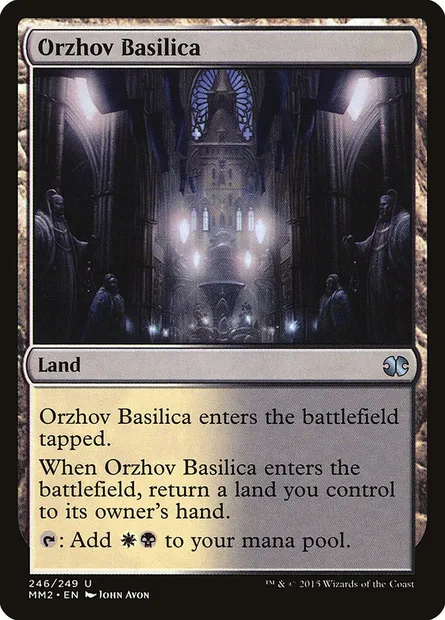 Basilique d'Orzhov, carte Magic MM2 246 — extension Modern Masters 2015