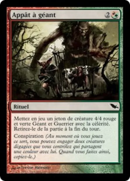 Appât à géant, carte Magic SHM 207 — extension Sombrelande