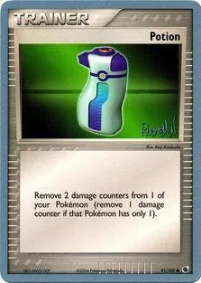 Potion, carte Pokémon WCD04 091 — extension World Championship Decks 2004