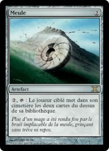 Meule, carte Magic 10E 334 — extension Dixième édition