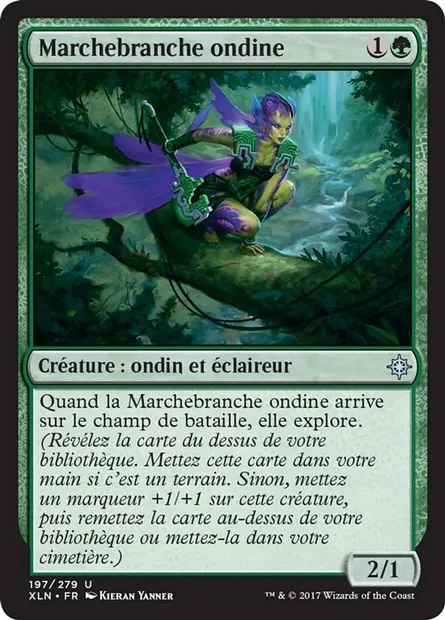 Marchebranche ondine, carte Magic XLN 197 — extension Ixalan