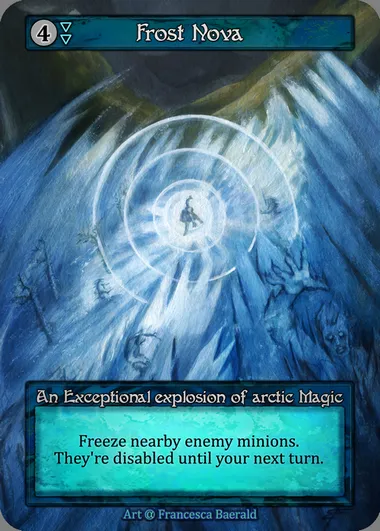Frost Nova, Sorcery card ALP 224 — Alpha set