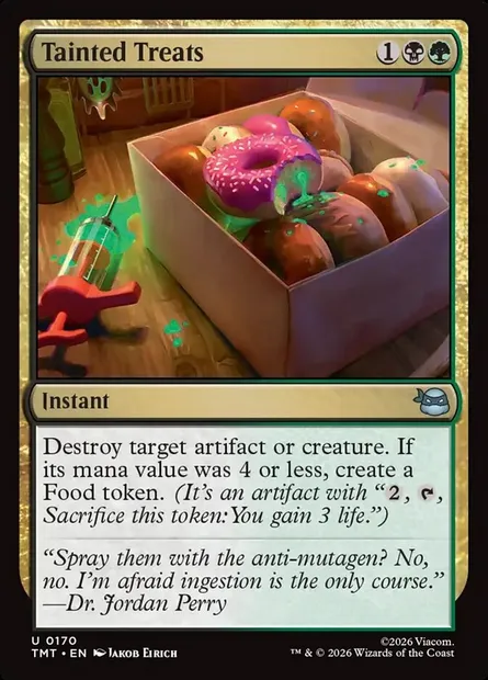 Tainted Treats, Magic card TMT 170 — Teenage Mutant Ninja Turtles set