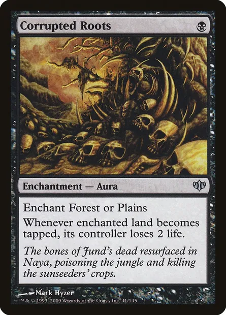 Corrupted Roots, Magic card CON 41 — Conflux set