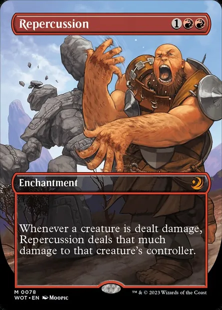Repercussion, Magic card WOT 78 — Wilds of Eldraine: Enchanting Tales set