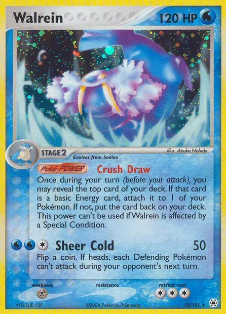 Walrein, Pokémon card HL 15 — Hidden Legends set