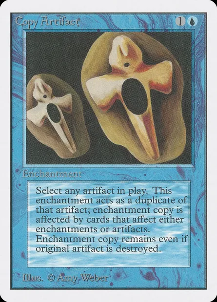 Copy Artifact, Magic card 2ED 54 — Unlimited Edition set
