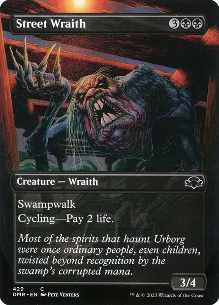 Street Wraith, Magic card DMR 429 — Dominaria Remastered set
