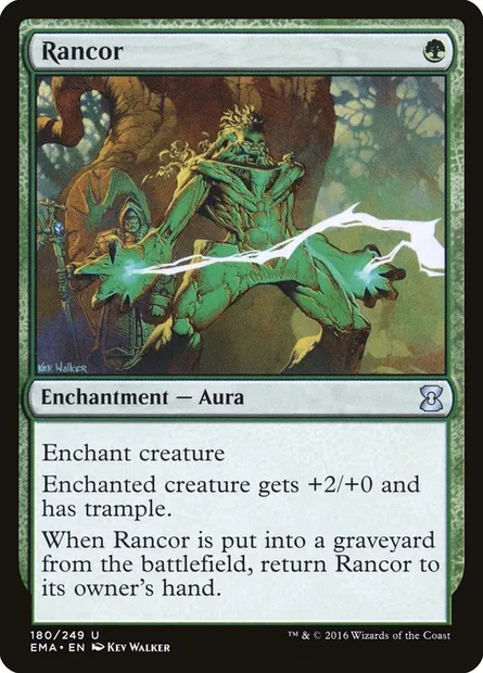 Rancœur, carte Magic EMA 180 — extension Eternal Masters