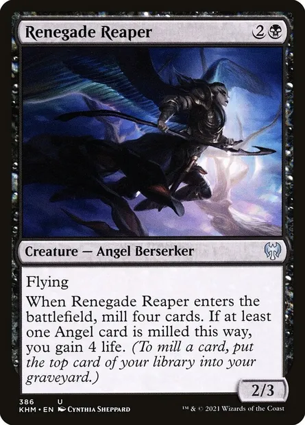 Renegade Reaper, Magic card KHM 386 — Kaldheim set