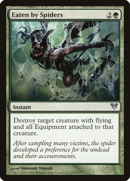 Eaten by Spiders, Magic card AVR 177 — Avacyn Restored set