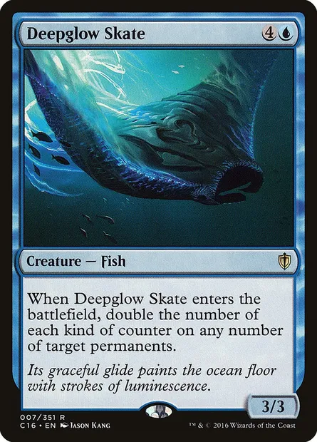 Deepglow Skate, Magic card C16 7 — Commander 2016 set