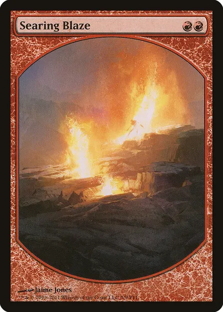 Brasier calcinant, carte Magic P11 5 — extension Magic Player Rewards 2011