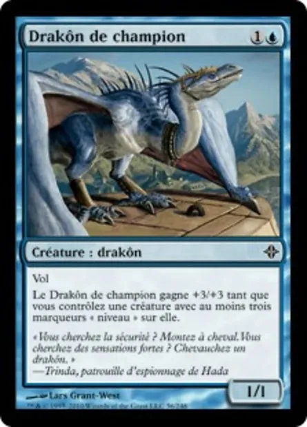 Drakôn de champion, carte Magic ROE 56 — extension L'ascension des Eldrazi